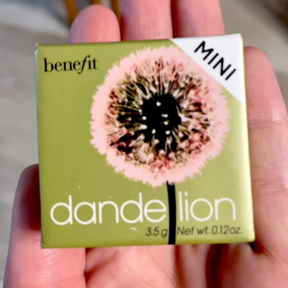 🆕 NIB Benefit Dandelion Pink Blush Mini 3.5g
